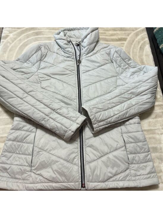 Jackets & Blazers - Guess L Women's Quilted Jacket - Light Gray
